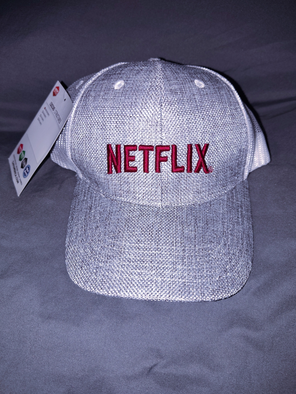 Rare Netflix Embroidered Sample Cap